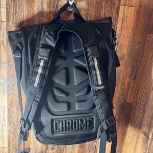 Chrome Industries Barrage Cargo Backpack Black Roll Top‎ Messenger Bag
